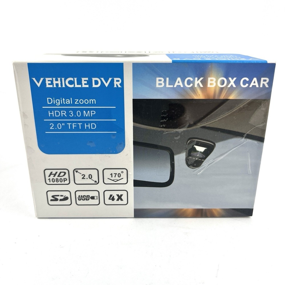 Black Box B60 Dash Camera - Full HD 1080P Covert Mini Video Car DVR - 170° Super